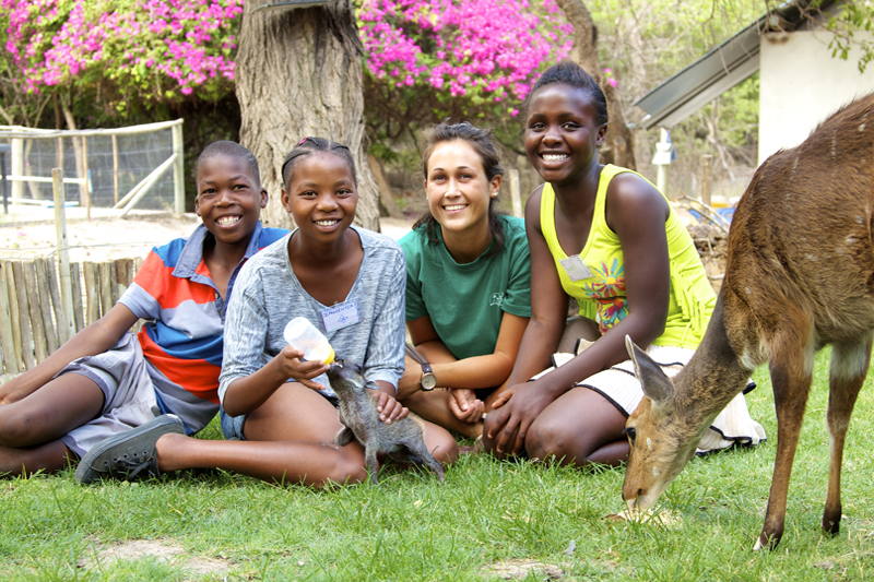 Students at DAKTARI