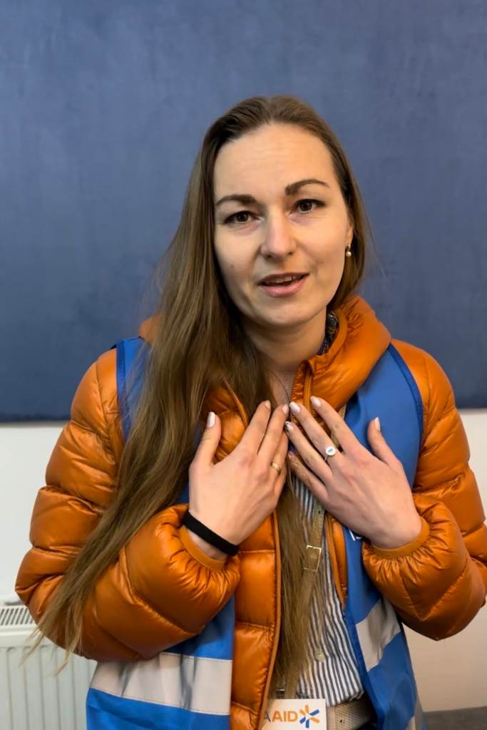 Anna and IsraAid, Ukraine