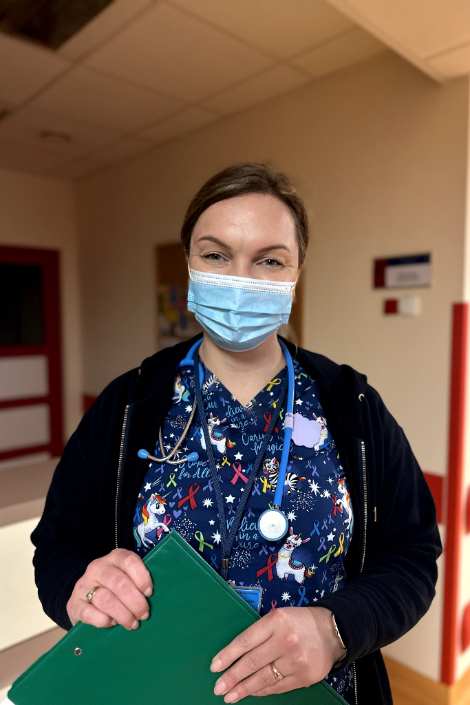 Kateryna of International Medical Corp, Poland humanitarian crisis in ukraine