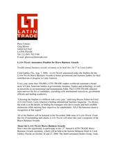 LATIN TRADE Announces Finalists for Bravo Business Awards (PDF)
