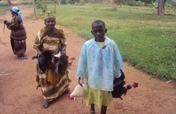 Chicken for 100 orphans in Buwunga sub county