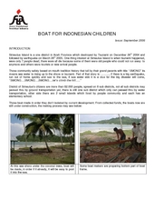 Boats for Schoolchildren Update (PDF)