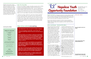 NYOF Spring Newsletter (PDF)