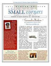 Winter Newsletter 2011 (PDF)