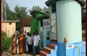 Toilets for 3  rural schools  in Southern India