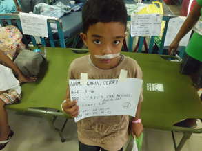 Healthcare to Volcano Victims in the Philippines