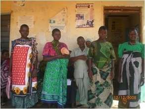 Providing education to a 5th graders in Mtwara