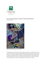 Beneficiary Update: Teresa García (PDF)