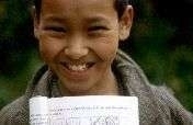 Library program for children in Cambodia