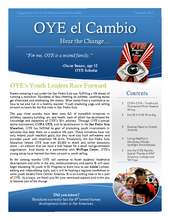 OYE el Cambio: Summer 2012 Newsletter (PDF)