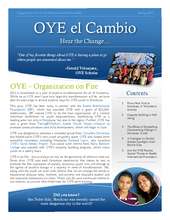 OYE el Cambio: Spring 2012 Newsletter (PDF)