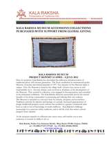 Illustrated Museum Report 8 July 2012 (PDF)