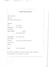 The Itinerary of the day  (PDF)