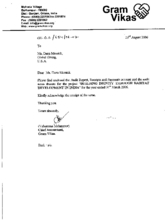 Audit Report, Receipts and Payments (PDF)