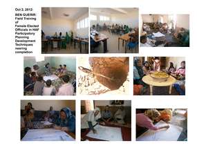 Field Train Elected Women in Ben Guerir 9/2012 (PDF)