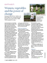 Organic Gardeners Magazine article May/June 08 (PDF)