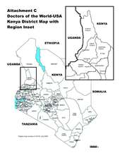 Map of the North Pokot District in Kenya (PDF)