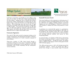 Village Update Villa Linda Summer 2008 (PDF)