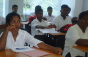 Job training for young people in Sri Lanka