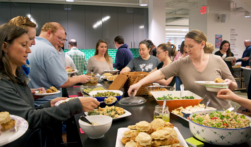 Lunch at GlobalGiving