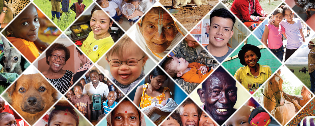GlobalGiving project collage