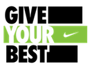 Give Your Best / Nike swoosh