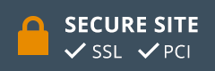 SSL- and PCI-Verified Secure Site