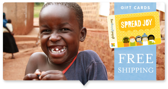 GlobalGiving Gift Cards - Free Shipping