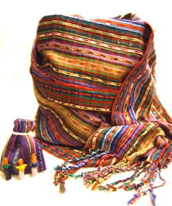 Feed a malnourished child for the rest of the school year in Guatemala and receive a handmade scarf
