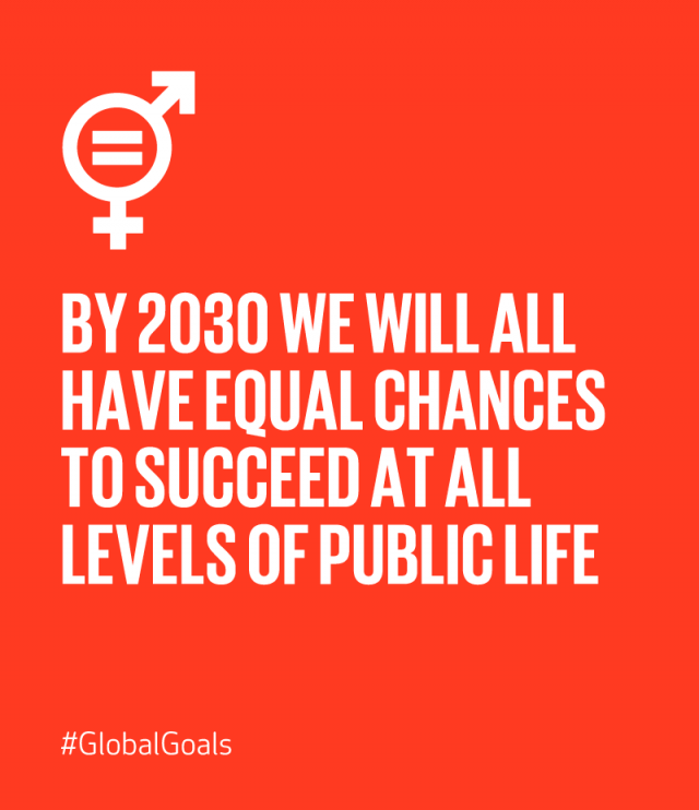 #GlobalGoals - Gender Equality