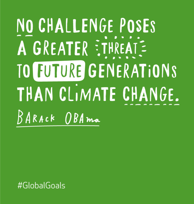 #GlobalGoals - Climate Action
