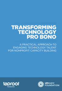 Transforming technology pro bono guide