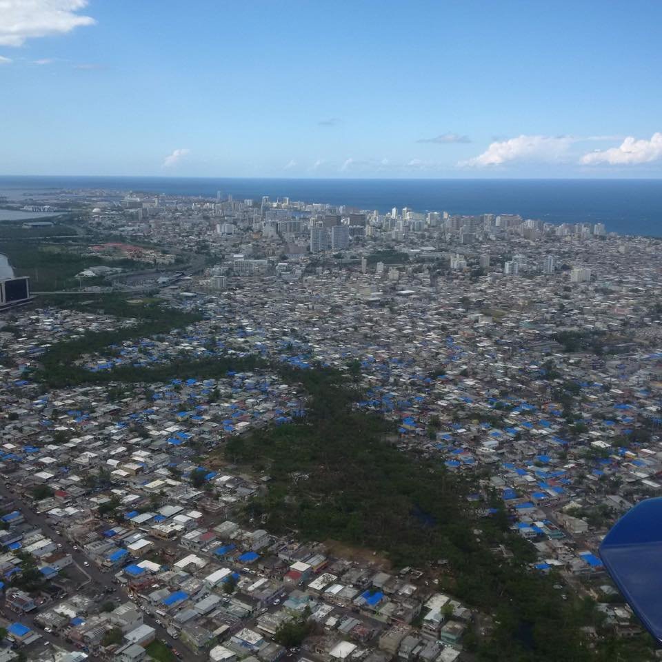 Puerto Rico Recovery | Blue Tarps