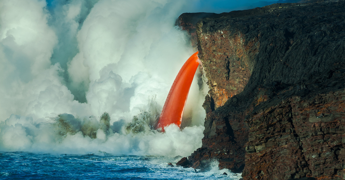 Help Hawaii Volcano