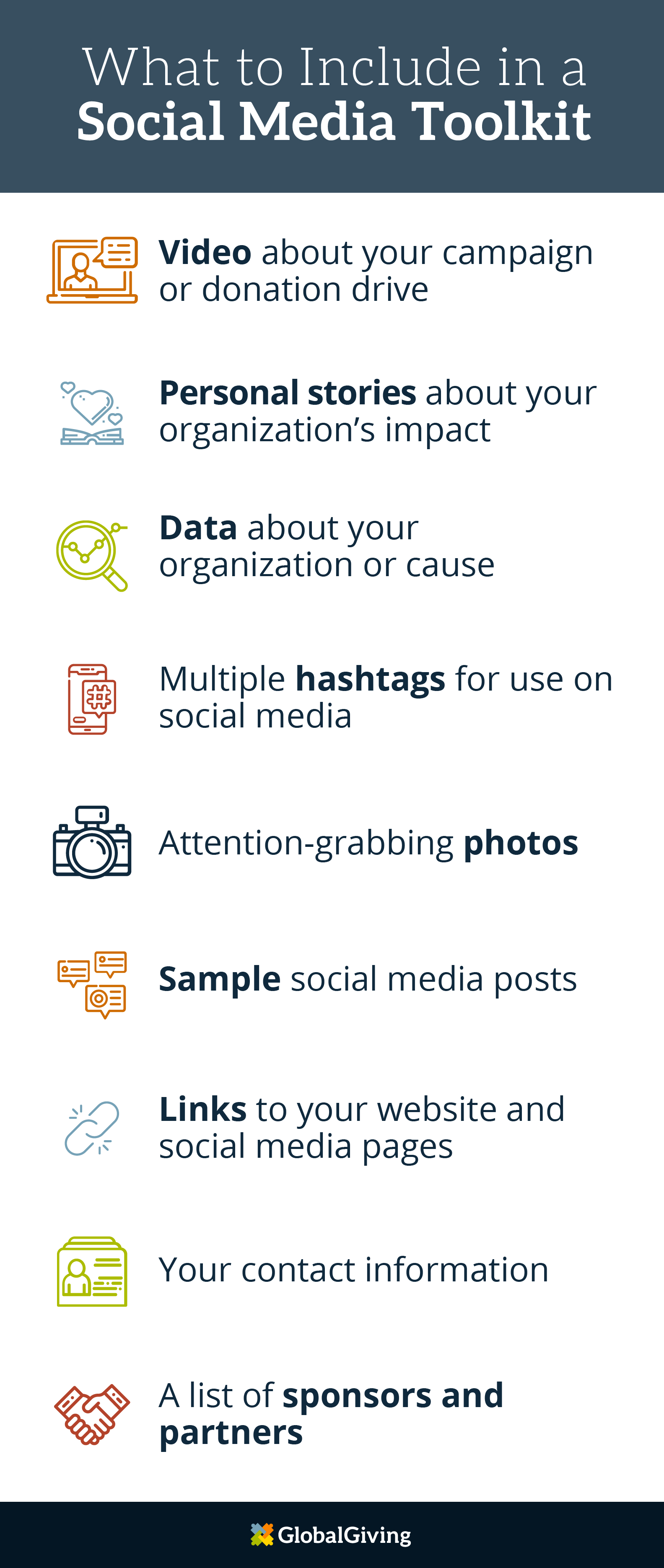 A Social Media Toolkit Template For Nonprofits Learn GlobalGiving