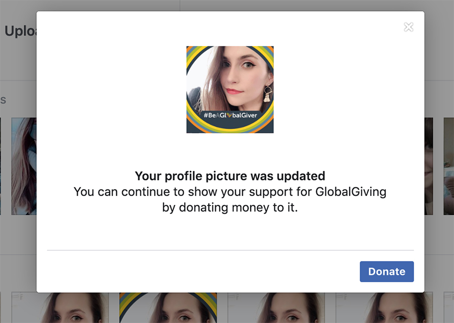 #BeAGlobalGiver Example
