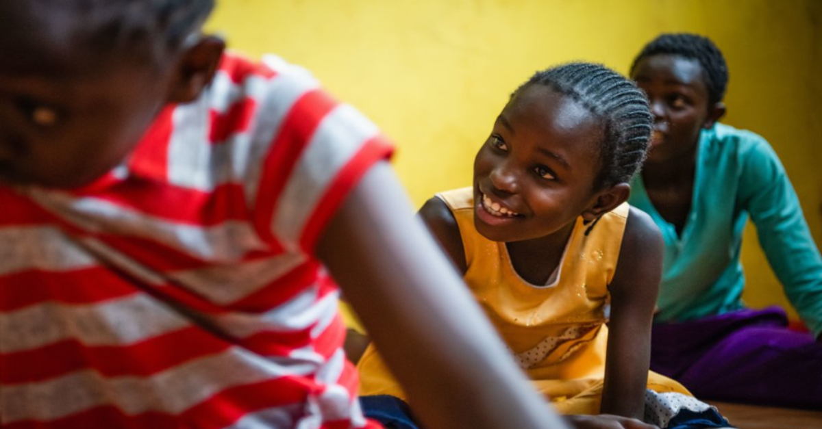 kids enjoying socially distanced dance lessons. Innovative nonprofit solution to COVID-19