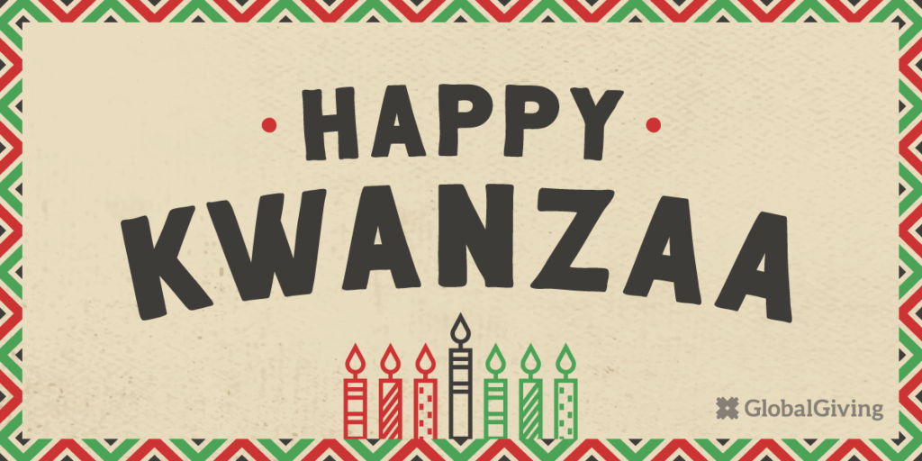 celebrate kwanzaa with a GlobalGiving gift card