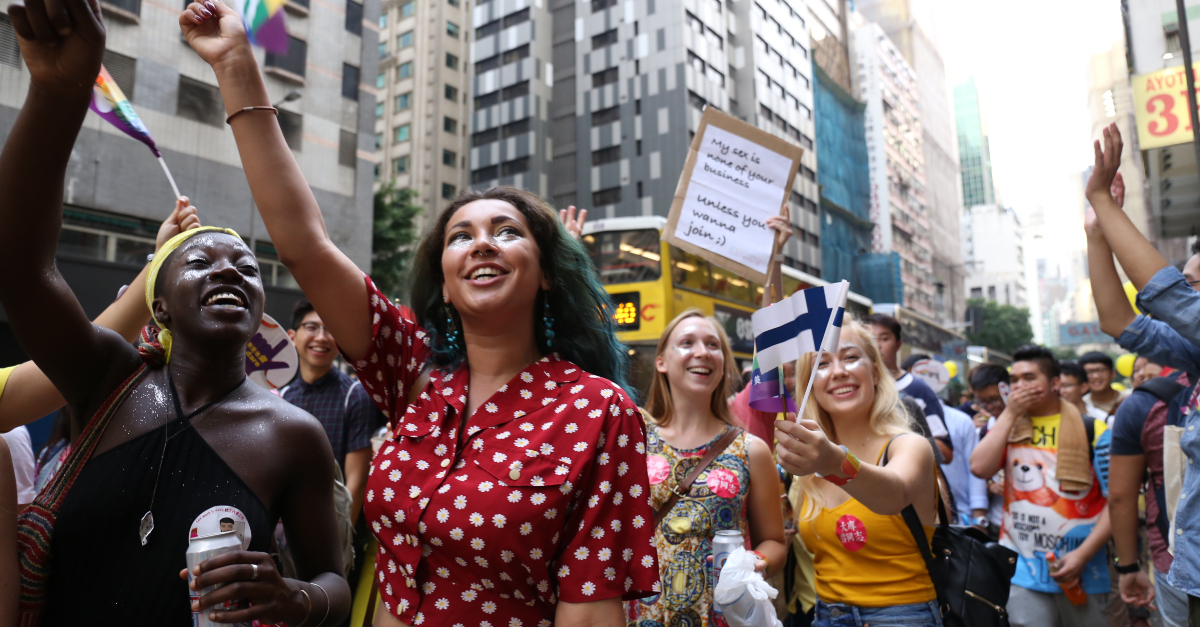 Pride Parade in Hong Kong LGBTQ+ meaning