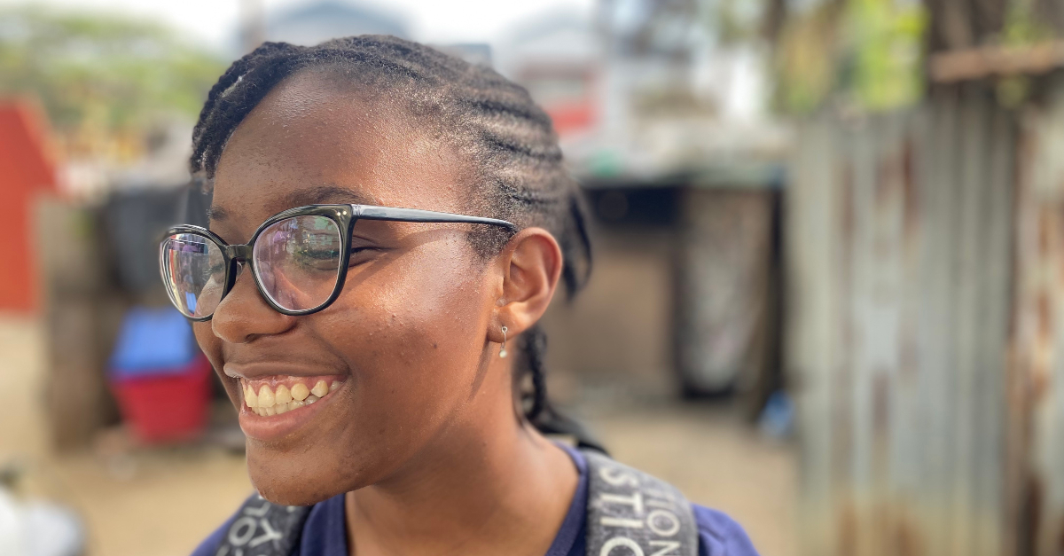 school girl smiles Empowering Girls In Nigeria