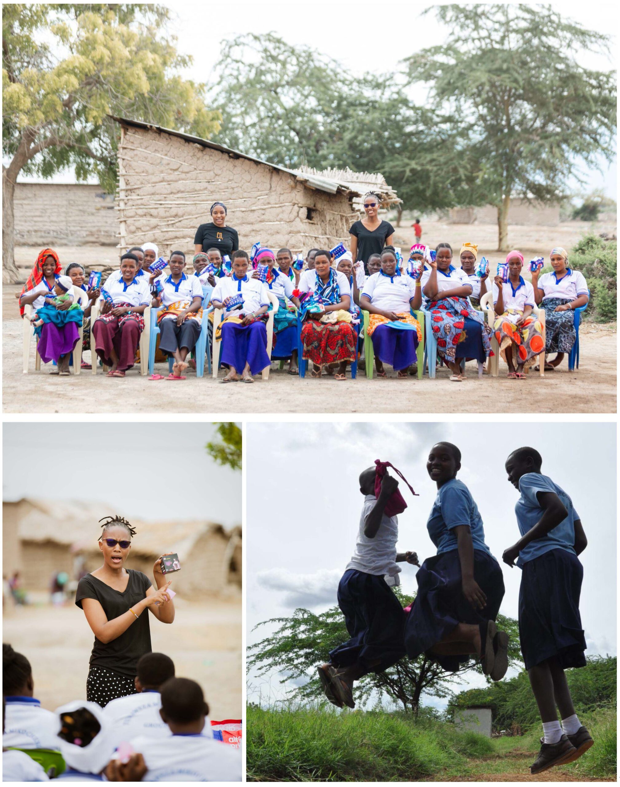 Community Voices Fellow Sia Towo works to end period poverty in Tanzania.