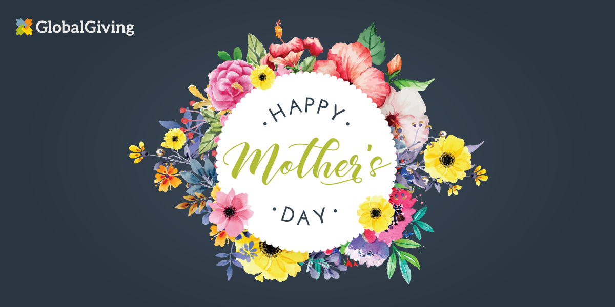 This creative Mother's Day Gift Card features a beautiful bouquet of flowers and the message "Happy Mother's Day."
