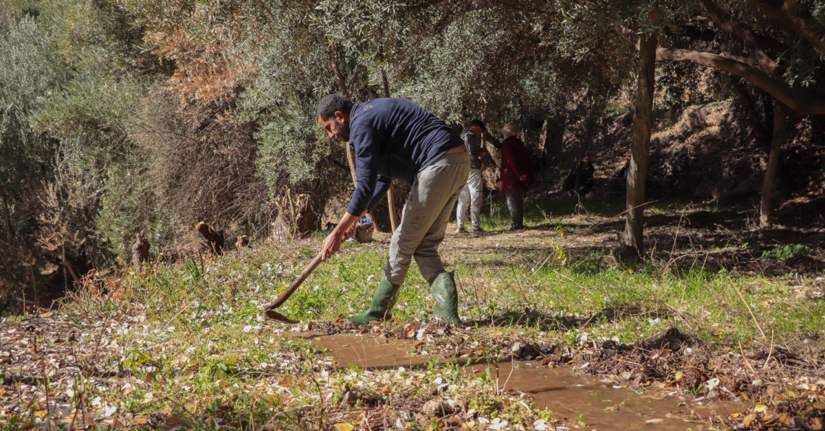 Building terraces using traditional knowledge in the High Atlas Mountains of Morocco