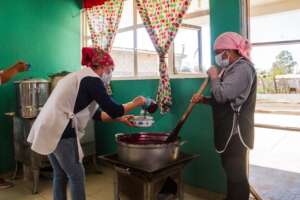 Making jam in N. Romero community