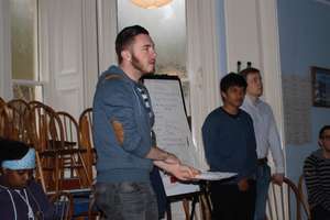 Participant workshop in action