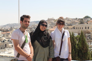 Left to right - Amit, Sahdia and Lucy