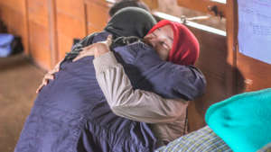 Indonesia Bhinneka camp hug