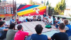Rooftop iftar, Jerusalem, Israel