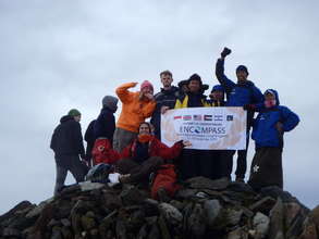 We made it! On the top of Snowdon