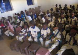 Students at Hillat Hamid Kindergarten